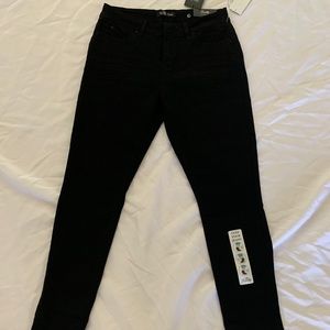 WBB black stretch denim- sz12
